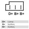 PKW F865812 - ALT. FORD 30A 24V P0970