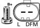 POONGSUNG PS021412725 - ALTERNADOR VW 120A 12V P490 J62