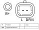 PKW F000BL0703 - ALTERNADOR DACIA-RENAULT 120A 12V P1129