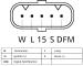 PKW 0128821047 - ALTERNADOR MERCEDES 150A 24V